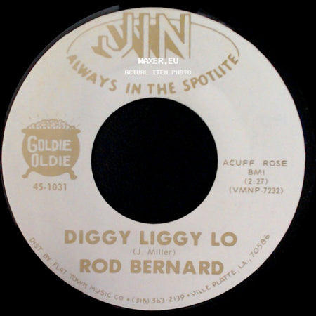 Rod Bernard - Diggy Liggy Lo / Diggy Liggy Lo side A