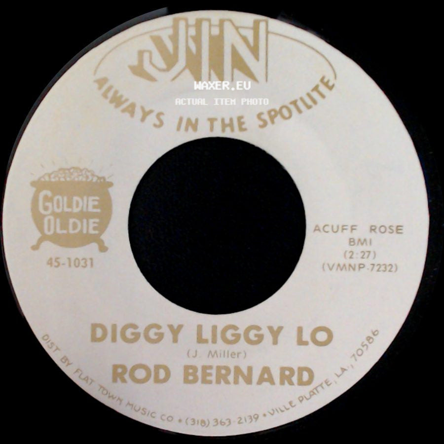Rod Bernard - Diggy Liggy Lo / Diggy Liggy Lo side A