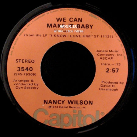 Nancy Wilson - Are We Losing Touch / We Can Make It Baby side B
