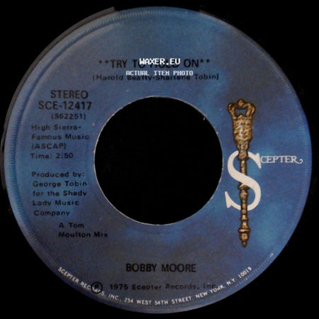 Bobby Moore - Try To Hold On / Try To Hold On (Disco Version) side A