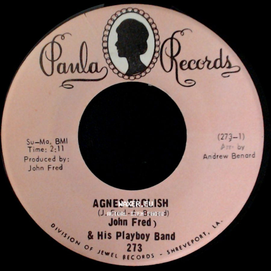 John Fred & His Playboy Band - Agnes English / Sad Story side A
