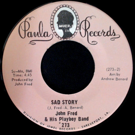 John Fred & His Playboy Band - Agnes English / Sad Story side B