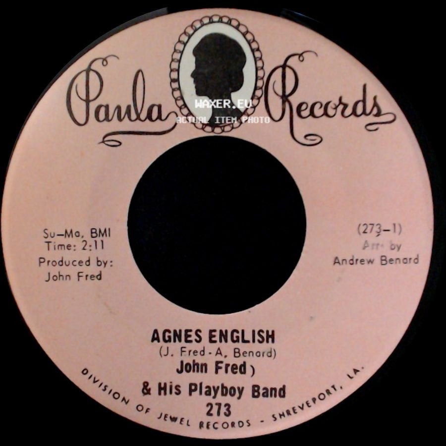 John Fred & His Playboy Band - Agnes English / Sad Story side A