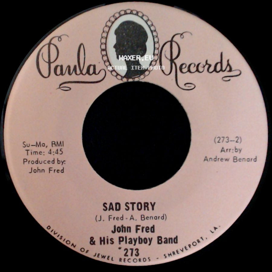 John Fred & His Playboy Band - Agnes English / Sad Story side B