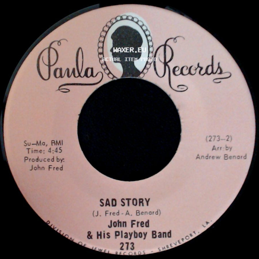 John Fred & His Playboy Band - Agnes English / Sad Story side B