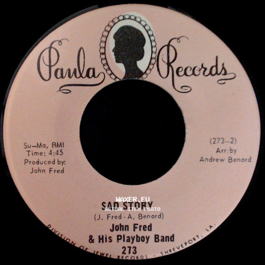 John Fred & His Playboy Band - Sad Story / Agnes English side A