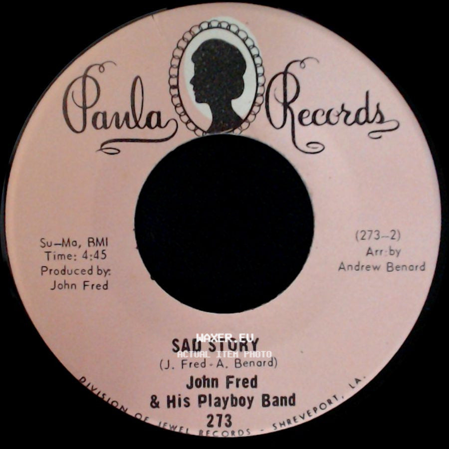 John Fred & His Playboy Band - Sad Story / Agnes English side A
