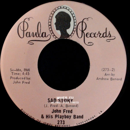 John Fred & His Playboy Band - Sad Story / Agnes English side A