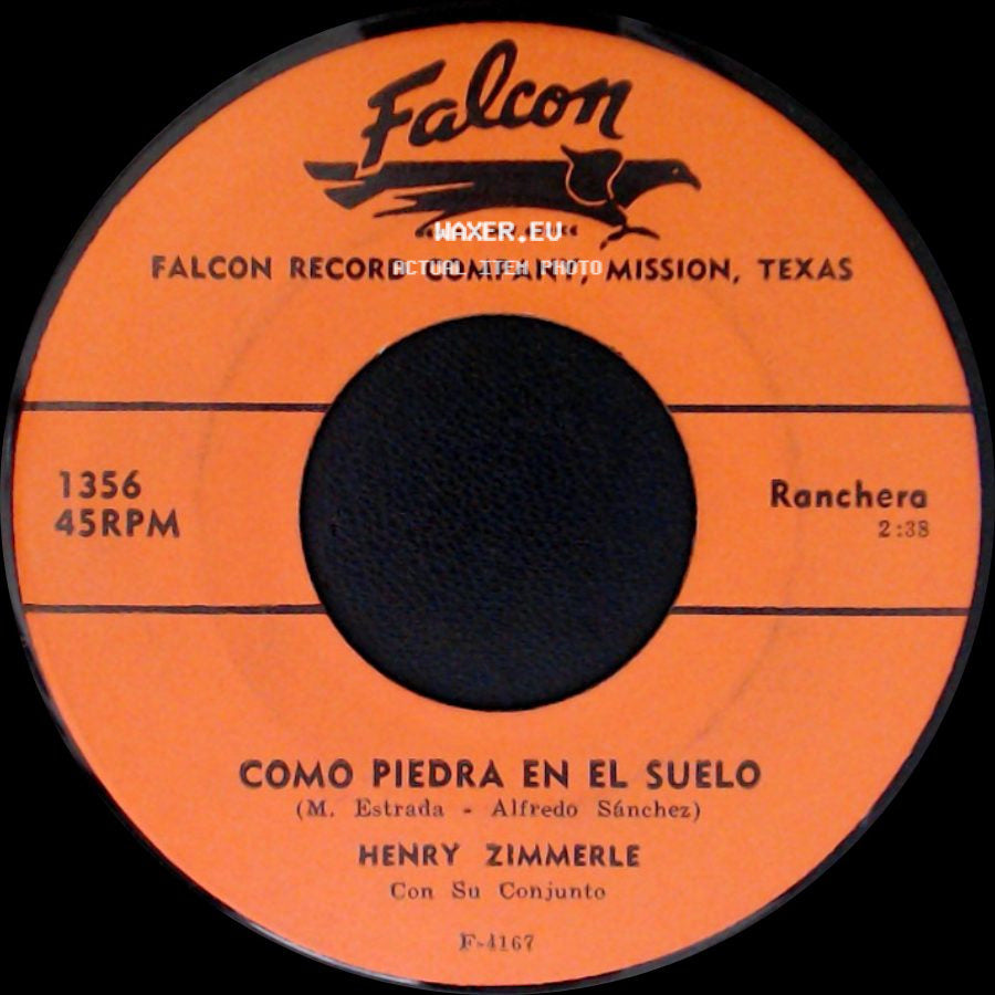 Henry Zimmerle / Henry Zimmerle Con Su Conjunto - Como Piedra En El Suelo / Ya No Me Acuerdo side A