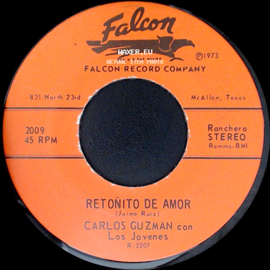 Carlos Guzman Con Los Jovenes - Retoñito De Amor / Yo Quiero Un Besito side A