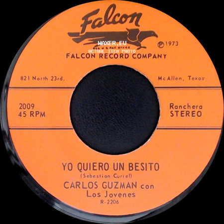 Carlos Guzman Con Los Jovenes - Retoñito De Amor / Yo Quiero Un Besito side B