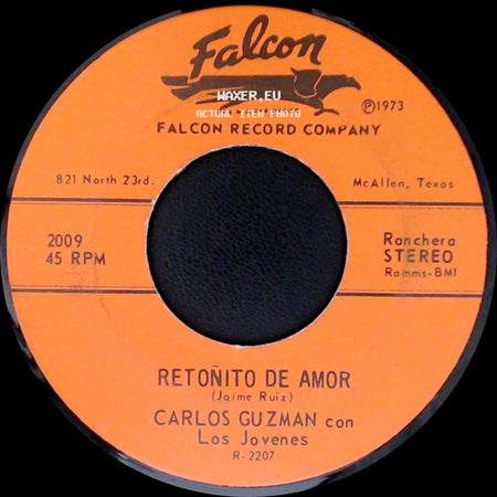 Carlos Guzman Con Los Jovenes - Retoñito De Amor / Yo Quiero Un Besito side A
