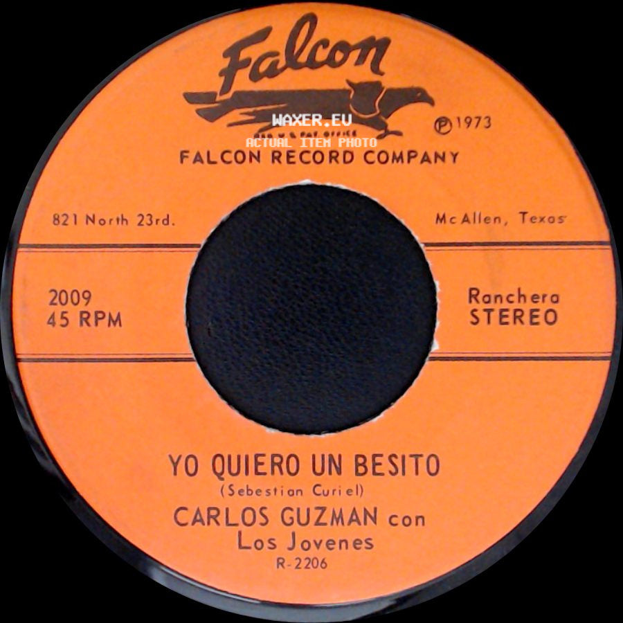 Carlos Guzman Con Los Jovenes - Retoñito De Amor / Yo Quiero Un Besito side B