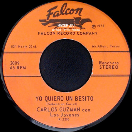 Carlos Guzman Con Los Jovenes - Retoñito De Amor / Yo Quiero Un Besito side B