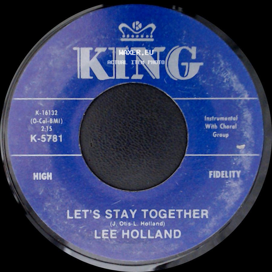 Lee Holland - Give Me Back My Heart / Let's Stay Together side B