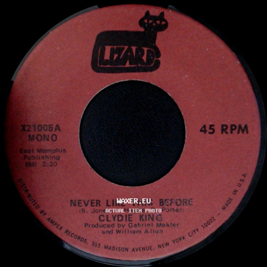 Clydie King - Never Like This Before / The Long And Winding Road side A