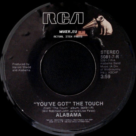 Alabama - True, True Housewife / "You've Got" The Touch side B
