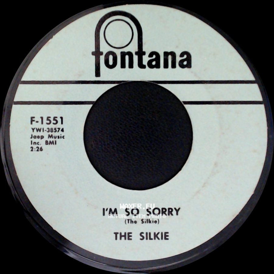 The Silkie - I'm So Sorry (The Silkie) / Born To Be With You side A