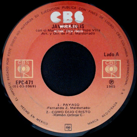 Javier Solis - Unknown Title A / Unknown Title B side A
