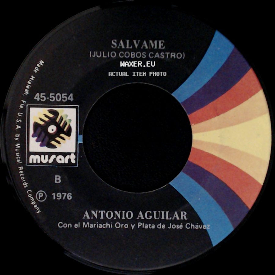 Antonio Aguilar - Salvame / La Cruda side A
