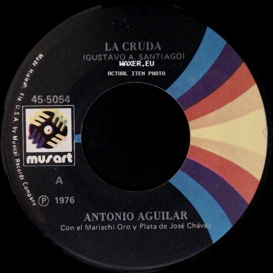 Antonio Aguilar - Salvame / La Cruda side B