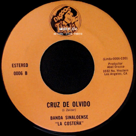 Banda Sinaloense "La Costeña" - Cruz De Olvido / La Muerte De Un Gallero side A