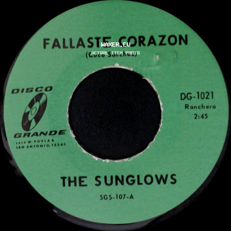 The Sunglows - Peanuts (La Cacahuata) / Fallaste Corazon side B