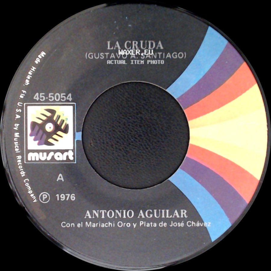 Antonio Aguilar - La Cruda (Gustavo A. Santiago) / Salvame (Julio Cobos Castro) side A