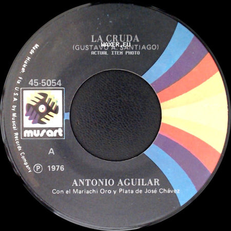 Antonio Aguilar - La Cruda (Gustavo A. Santiago) / Salvame (Julio Cobos Castro) side A