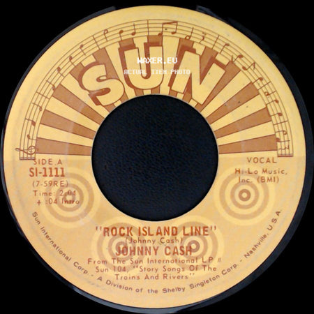 Johnny Cash - Rock Island Line / Next In Line side A