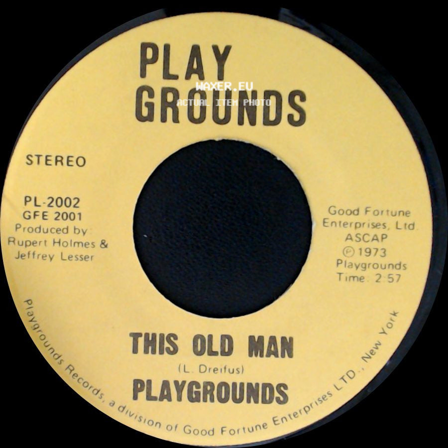 Playgrounds - Always Friends / This Old Man side B