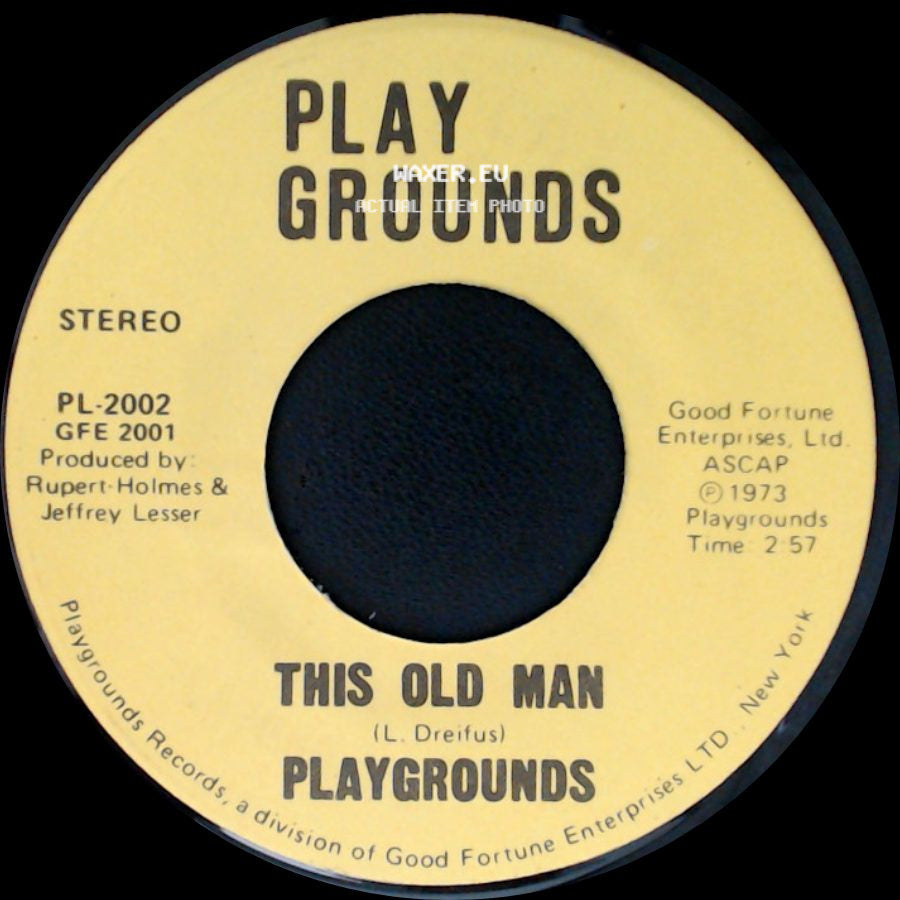 Playgrounds - Always Friends / This Old Man side B