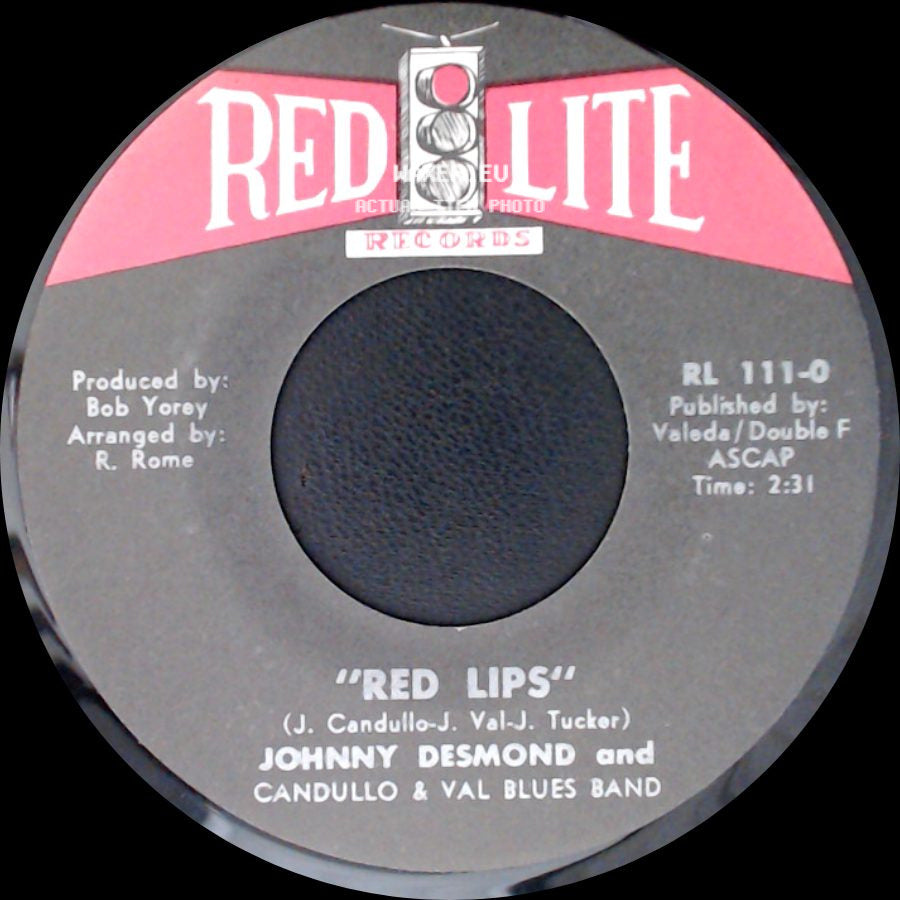 Johnny Desmond And Candullo & Val Blues Band - Didn't We / Red Lips side B