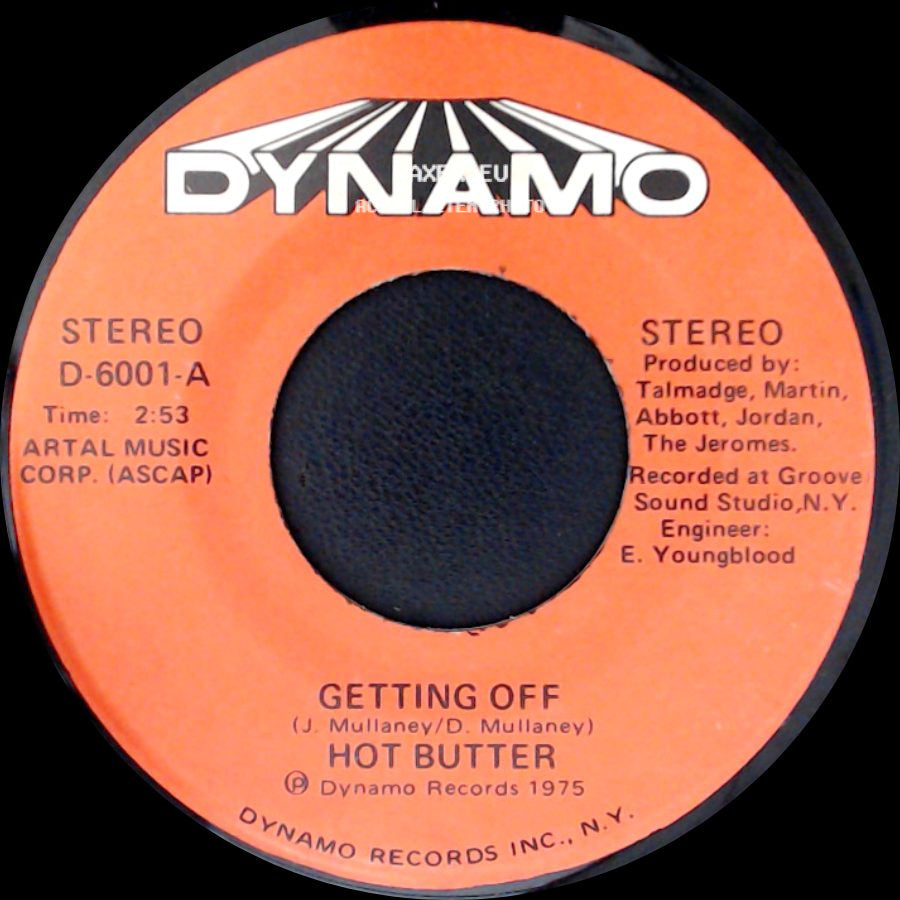 Hot Butter - Getting Off / Getting On side A
