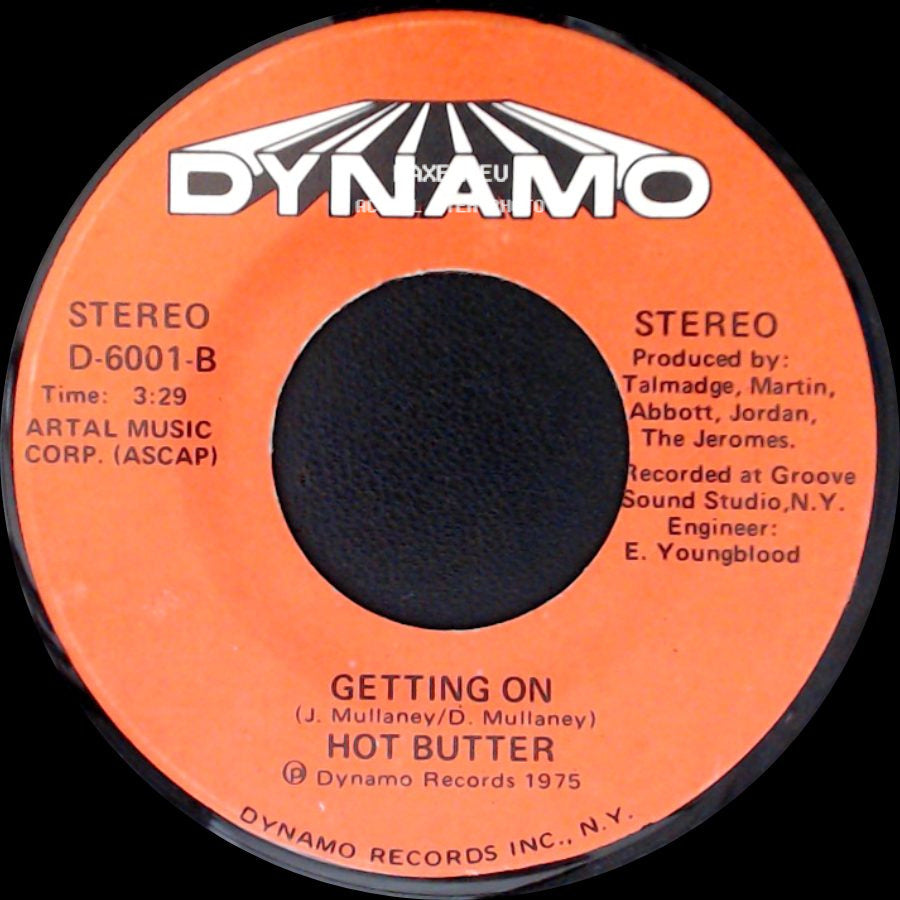 Hot Butter - Getting Off / Getting On side B