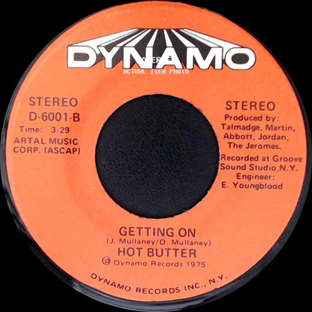 Hot Butter - Getting On / Getting Off side A