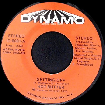 Hot Butter - Getting On / Getting Off side B