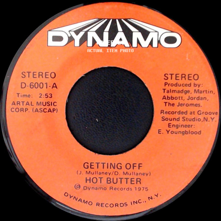 Hot Butter - Getting Off / Getting On side A