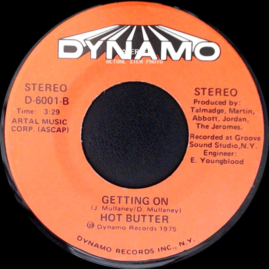 Hot Butter - Getting Off / Getting On side B