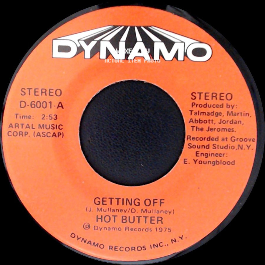 Hot Butter - Getting Off / Getting On side A