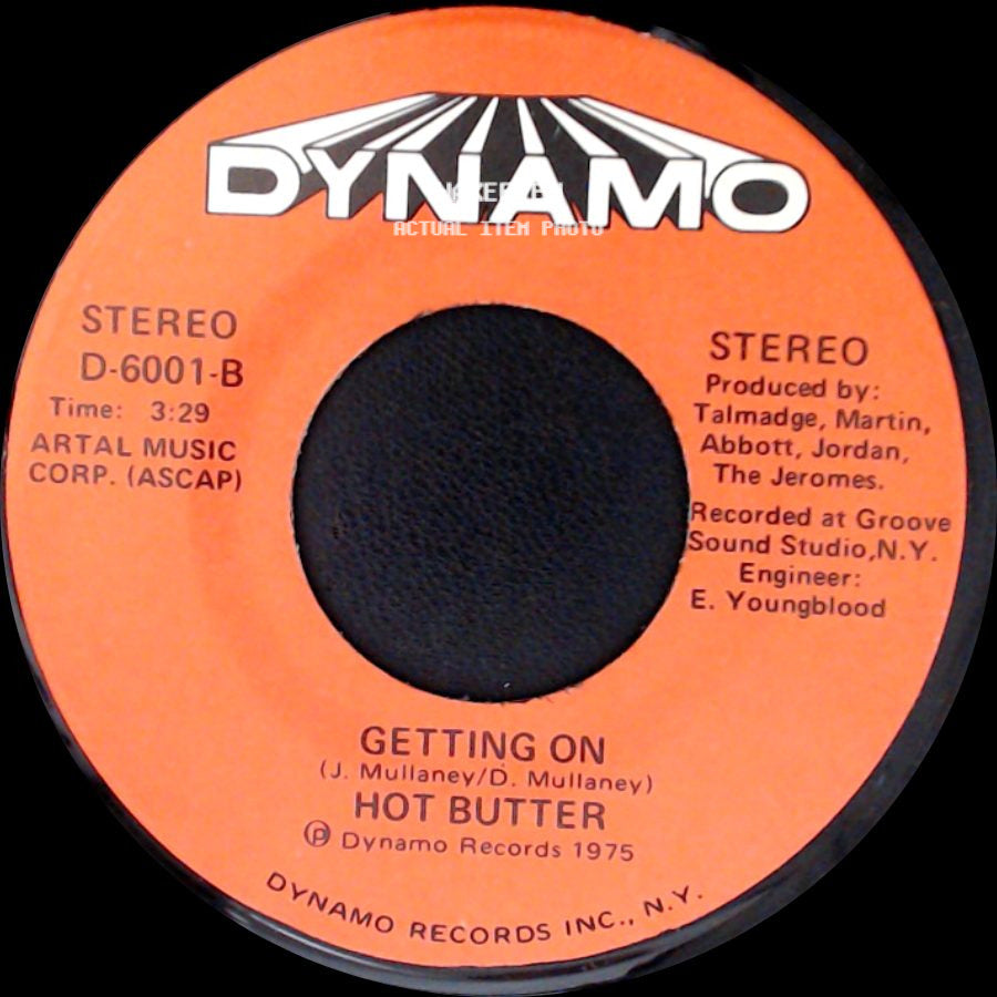 Hot Butter - Getting Off / Getting On side B