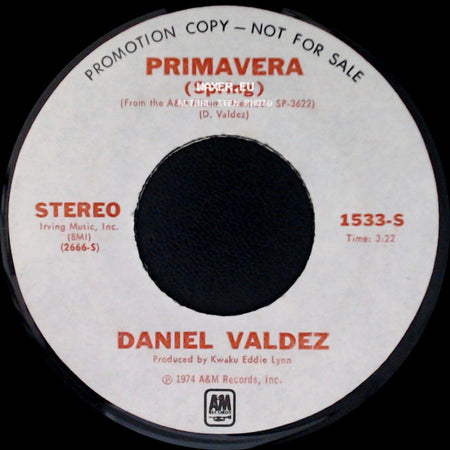 Daniel Valdez - Primavera (Spring) / Primavera (Spring) side A