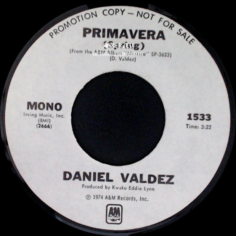 Daniel Valdez - Primavera (Spring) / Primavera (Spring) side B