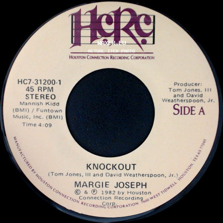 Margie Joseph - Knockout / Knockout (Part Ii) side A