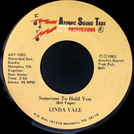 Linda Vale - Someone To Hold You / The Love Of My Life side A
