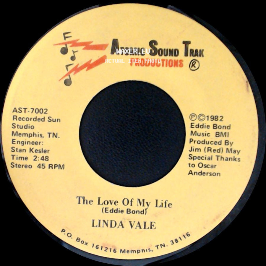 Linda Vale - The Love Of My Life / Someone To Hold You side A
