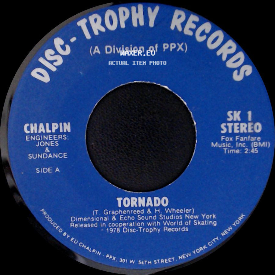 Chalpin Engineers: Jones & Sundance / Chalpin Presents Knight 'en Day - Tornado / Disco Dip side A