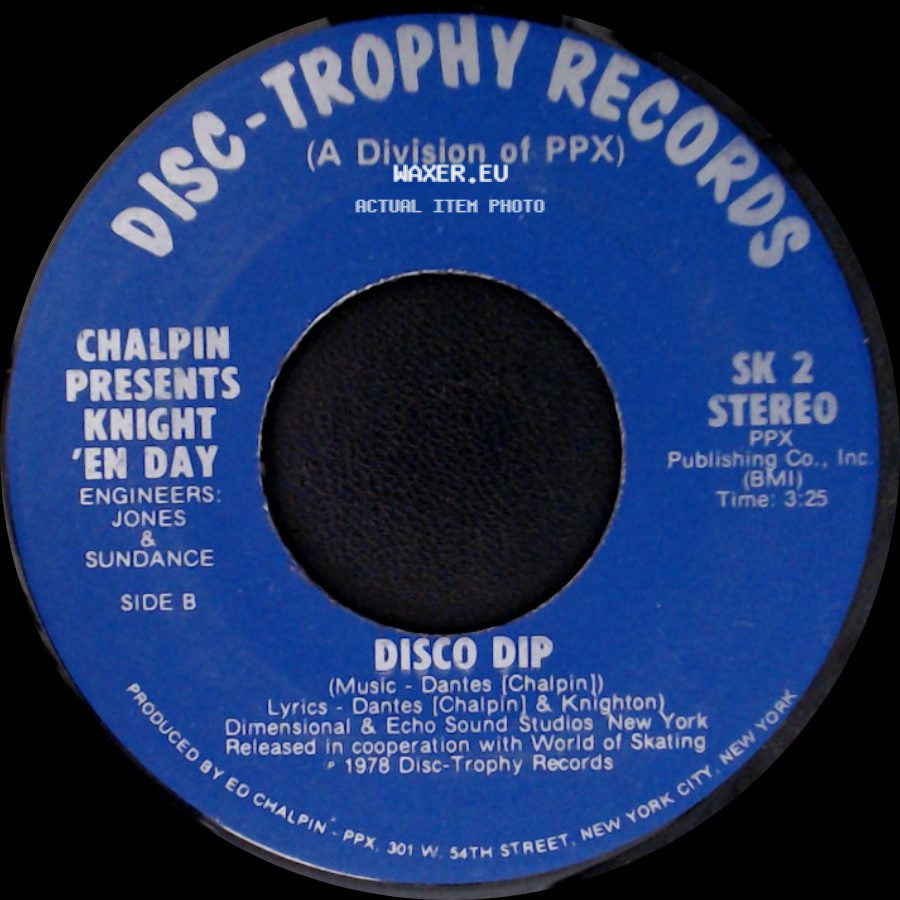Chalpin Engineers: Jones & Sundance / Chalpin Presents Knight 'en Day - Tornado / Disco Dip side B