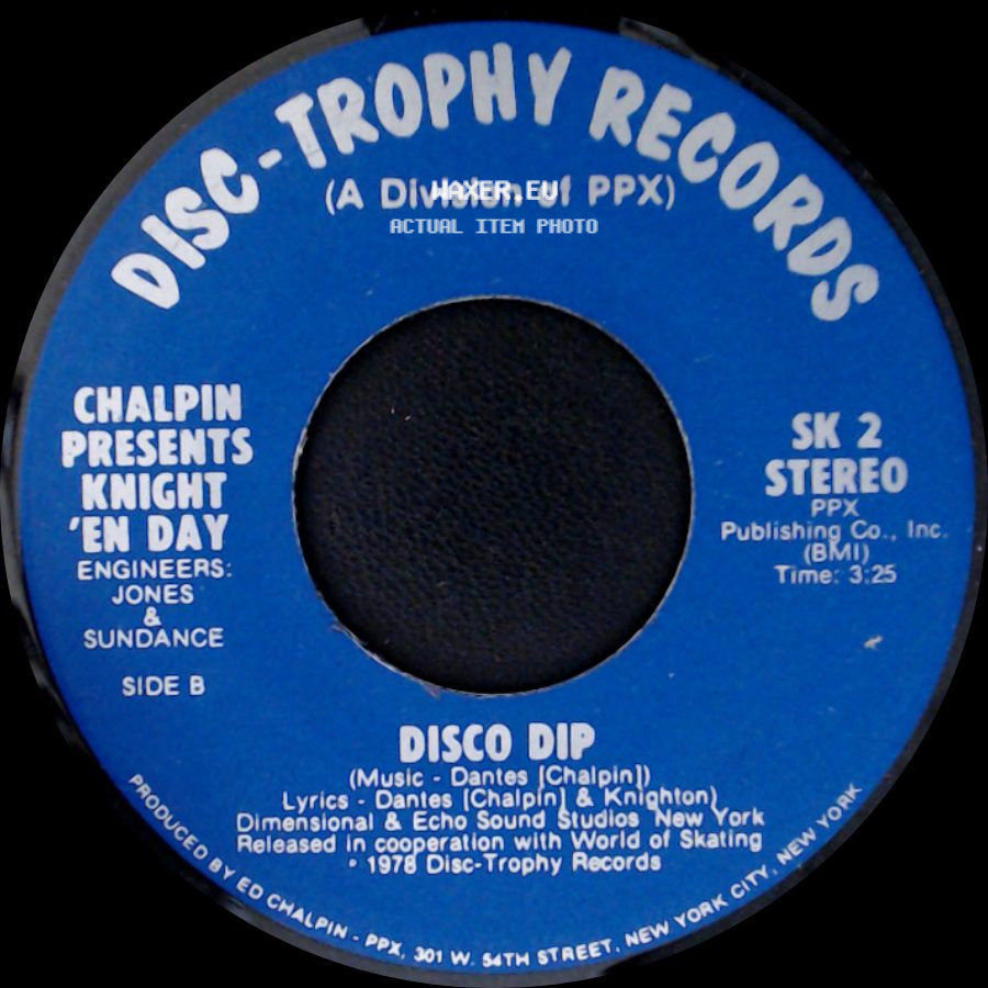 Chalpin / Chalpin Presents Knight 'en Day - Tornado / Disco Dip side B