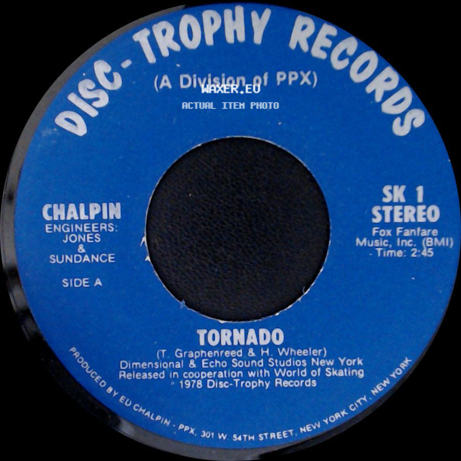 Chalpin Engineers: Jones & Sundance / Chalpin Presents Knight 'en Day - Tornado / Disco Dip side A